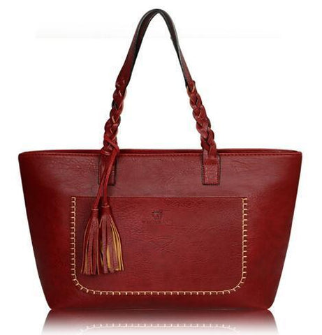 PU Leather Shoulder Bag For Women