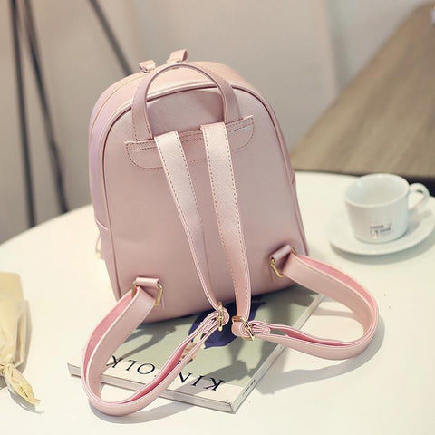Fashion PU Pattern Leather Backpack