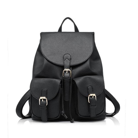 Artificial Leather Fashion Women Backpack