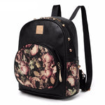 Floral Print Design Backpack